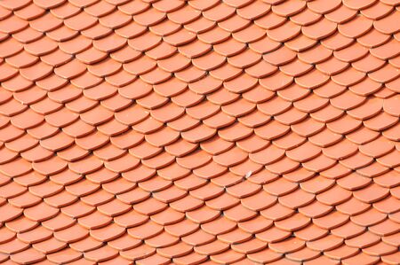 round shape roof patternの写真素材