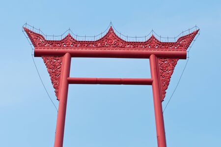 thai art style on topの写真素材