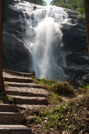 beautiful water in Chiangmai, north of Thailandの写真素材