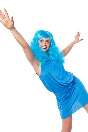 This woman is happyの写真素材