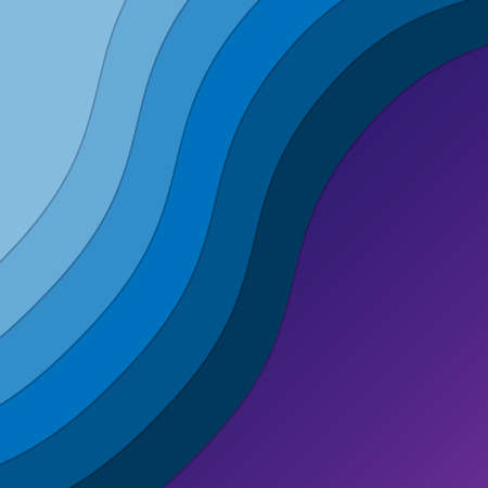 Abstract blue color background. Dynamic shape composition. vector illustrationのイラスト素材