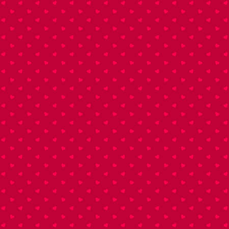 retro seamless pattern with colorful heartsのイラスト素材