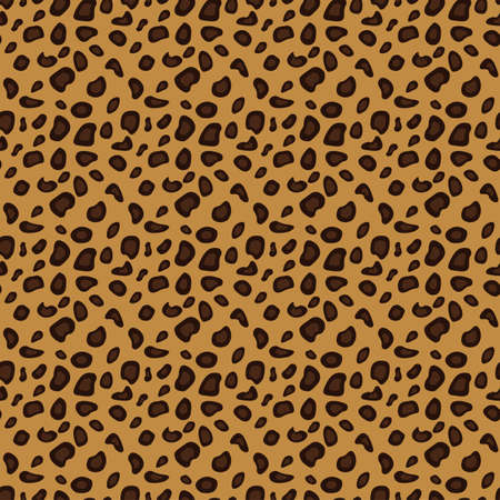 Leopard pattern design, vector illustration backgroundのイラスト素材