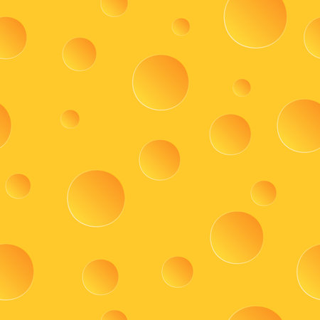 Vector cheese background. Template for your design. A piece of delicious cheeseのイラスト素材