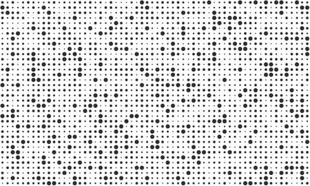 Abstract halftone squares background, pop art vector modern optical halftone texture.のイラスト素材