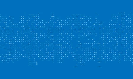 Modern blue abstract background, look with circles on a blue background.のイラスト素材