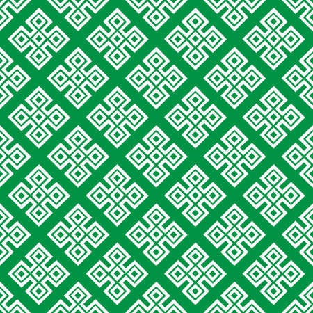 Geometric seamless pattern with stripes.のイラスト素材