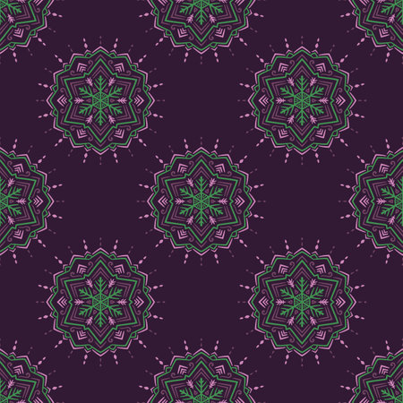 Damask seamless pattern for design.のイラスト素材