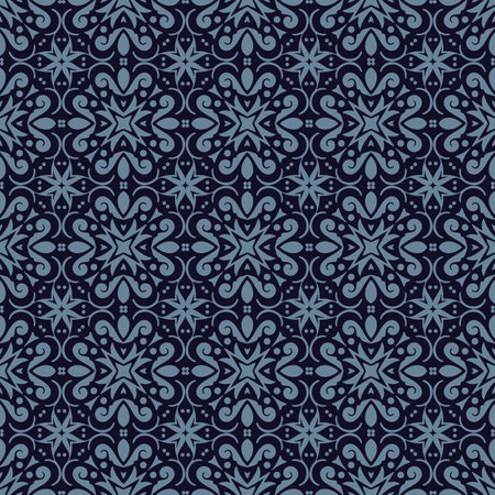 Vector abstract seamless mesh pattern elegant ornament texture.のイラスト素材