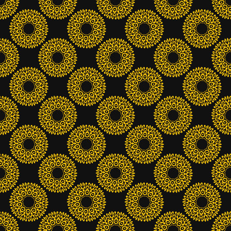 Trendy and modern damask pattern.のイラスト素材