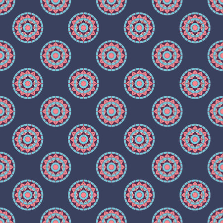 Elegant vector geometric seamless pattern.のイラスト素材