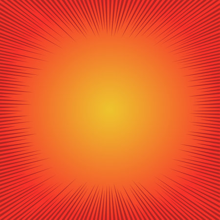 Pop art comic background lightning blast halftone dots.のイラスト素材