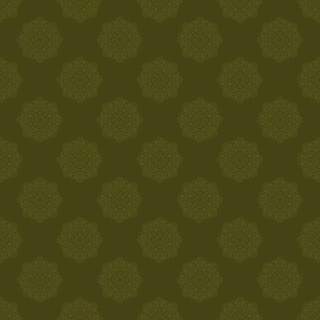 Floral seamless pattern vintage elements.のイラスト素材