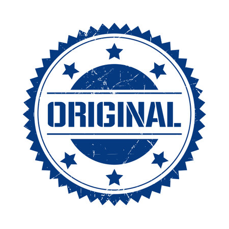 Original rubber stamp original vector.のイラスト素材