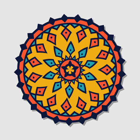 Vintage decorative elements vector illustration.のイラスト素材