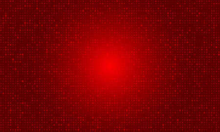 Abstract halftone dots dotted background in red colors.のイラスト素材