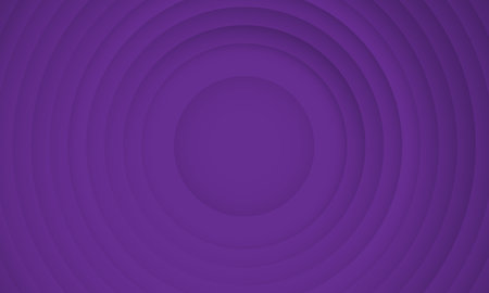 Abstract circle layers texture on purple background with shadow.のイラスト素材