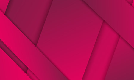 Pink geometric vector background with lines and glow in vibrant colors.のイラスト素材