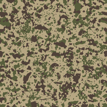 Camouflage pattern vector repeat print.のイラスト素材