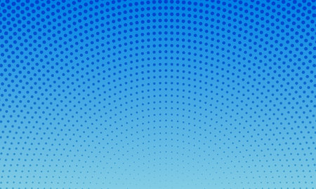 Gradient blue abstract halftone background.のイラスト素材