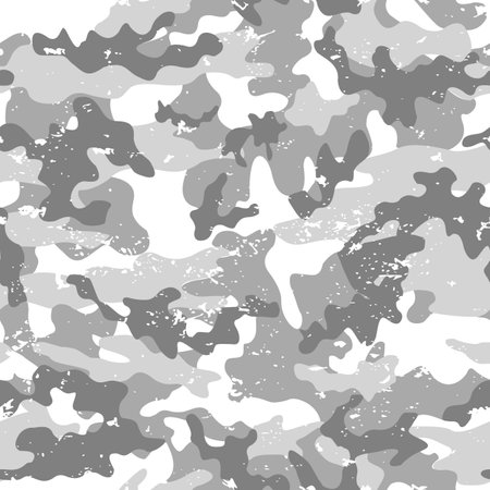 Camouflage seamless pattern vector modern abstract military texture.のイラスト素材