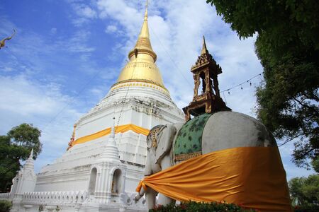 part of Wat Phra Kaeo Don Tao in Lampang 