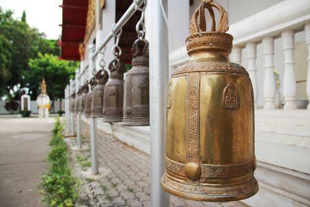 Bell  part of Wat Phra Kaeo Don Tao in Lampang 