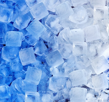 fresh cool ice cube background の写真素材