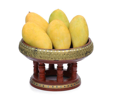 Mangoes on container Thai style 
