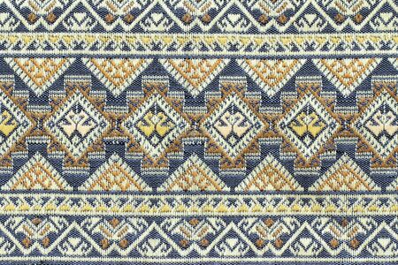 ancient thai woven cloth の写真素材