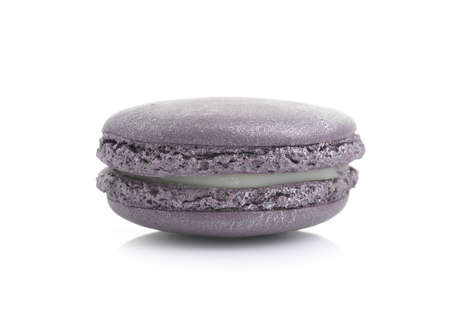 Tasty macaroon isolate on with backgroundの写真素材