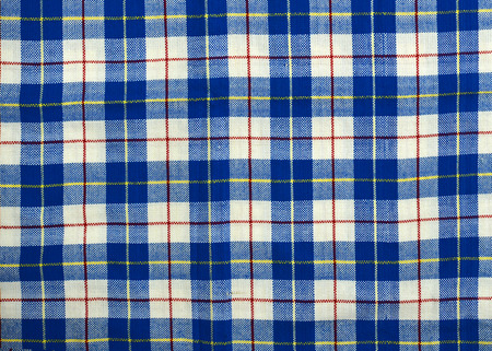 Fabric plaid texture  Cloth background 