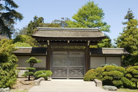 The Japanese Tea Garden in Golden Gate Park is the type of Japanese garden known as a wet walking garden, although it has a Zen garden, or dry garden area as well. Golden Gate Park's Japanese Tea Garden is the oldest public Japanese garden in the United Sの写真素材