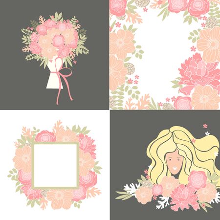 Happy Mother's day greeting cardsのイラスト素材