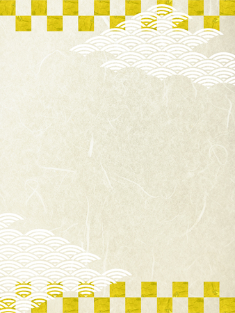 Traditional paper cloud cloud textureの写真素材