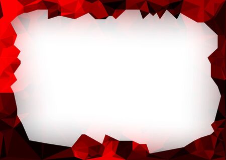 Polygon frame backgroundのイラスト素材