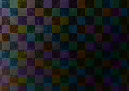 Japanese pattern and black paper texture background
