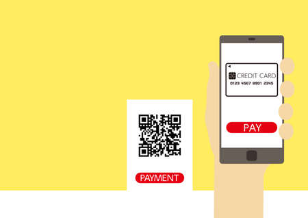 Casless payments, smartphones and hands.