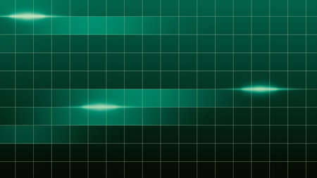 Green grid plaid digital abstract geometry backgroundの写真素材