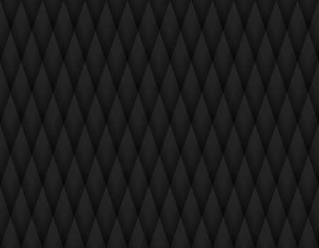 Simple black rhombus background pattern materialのイラスト素材