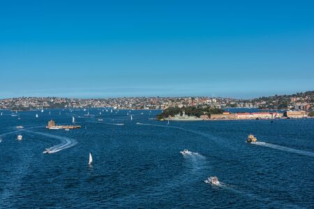 Sydney Harbour Sydney Australia is beautiful meandering waterway,famous around the word.のeditorial素材