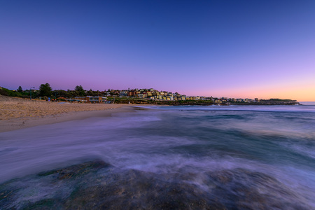 Bronte Beach at sunrise in Bronte Sydney Australia