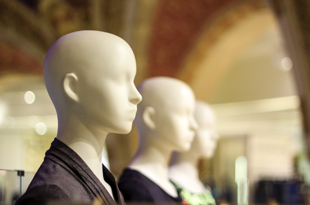 Bold female mannequin headshot の写真素材