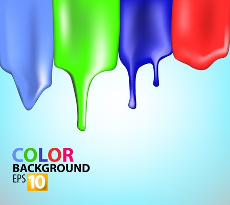 paint splashesのイラスト素材