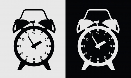 alarm clockのイラスト素材