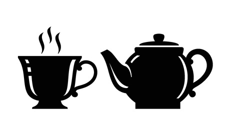 tea iconの写真素材
