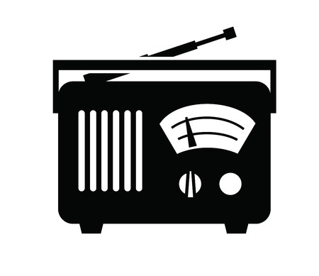Radio iconのイラスト素材