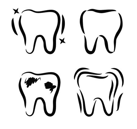 Tooth iconのイラスト素材