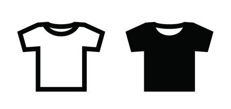 Tshirt iconのイラスト素材