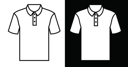 Tshirt iconのイラスト素材